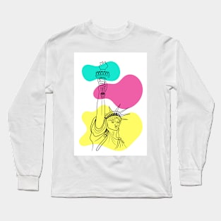 Lady Liberty Brights Collection Long Sleeve T-Shirt